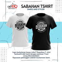 [READY STOK]SABAHAN TSHIRT- ASAL BELURAN100% COTTON SHORT SLEEVE UNISEX