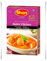 เครื่องแกงไก่กึ่งสำเร็จรูปชนิดผง สำหรับ บัตเตอร์ ชิ้กเก้น (Butter Chicken Masala) – Shan