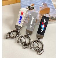 ✠▤ For BMW G310R G310 R G 310 R 2015-2023 Top quality leather Keychain Keyring Motorcycle accessories design customization