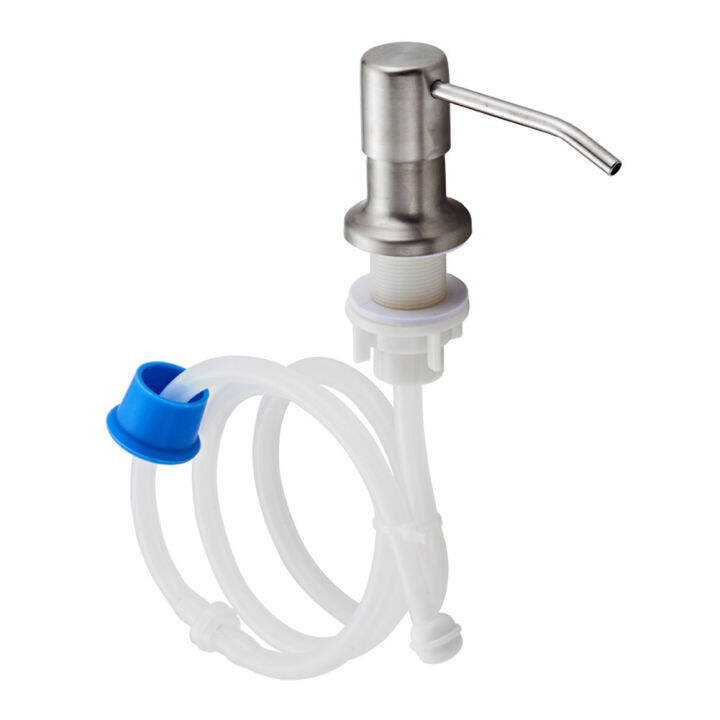 Stainless Steel Soap Dispenser Extension Tube Kit for Kitchen Sink Pump