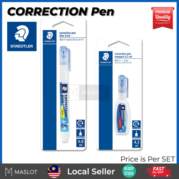 STAEDTLER Correction Pen 4.2ML / 6ML Fast Dry Lazada