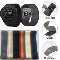 New 22mm Hook &amp; Loop Nylon Strap For Garmin Forerunner 955 Solar 935 945 LTE 745 Smart watch Band Bracelet Replacement Watchband Straps