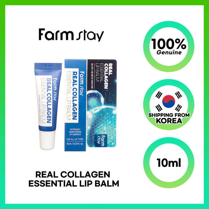 FARMSTAY REAL COLLAGEN ESSENTIAL LIP BALM 10ml | Lazada PH