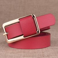 Classic 100 Genuine Leather Belt Women Hip-Hop Jeans Girdles Featured Belts Women Casual Belt Ceinture Femme Marque Luxe Luxury Fashion Harajuku Spot Seconds