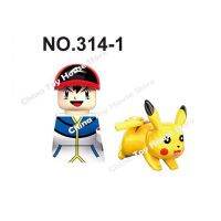 【SALE】 tiorinsecur1988 Pcs Pokemon Pikachu Ash ตุ๊กตาโมเดลขนาดเล็กพลาสติกของเล่นแอคชั่นรูปการ์ตูนตุ๊กตาเด็กฮาโลวีนของขวัญวันเกิด