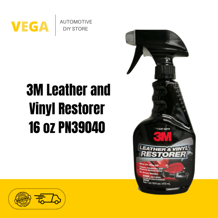 3M PN39040 Leather and Vinyl Restorer Cleaner and Conditioner Care Kit