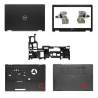 New For Dell Latitude E5590 M3530 LCD Back Cover/Front Bezel/Hinges/Palmrest/Bottom Base Case/Middle Frame Non Touch Black