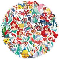 【CW】۩  10/30/50PCS Ariel Cartoon Sticker Laptop Luggage Skateboard Graffiti Decals Fun for Kid