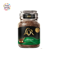 LOR Decafeine Balanced &amp; Aromatic  Coffee 100g ลอร์ กาแฟ ดีคาอีน บาลานซ์ แอนด์ อะโรมาติก 100 กรัม