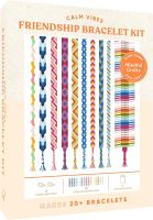 หนังสืออังกฤษใหม่ Mindful Crafts: Calm Vibes Friendship Bracelet Kit