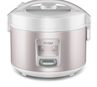 Global House-HAIER หม้อหุงข้าว 1.8 L HRC-M11801W สีชมพู รับประกันของเเท้