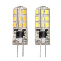 [HOT QQZIWWUJJWG 104] Dimmable 2835SMD G4 12V LED โคมไฟ2W ซิลิโคนหลอดไฟ Droplight โคมระย้า AC220V 240V G4 Led Bombillas มุมหลอดไฟ LED