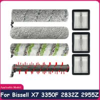 Hepa Filter Roller Main Brush Roller Brush Replace for Bissell X7 3350F 2832Z 2955Z