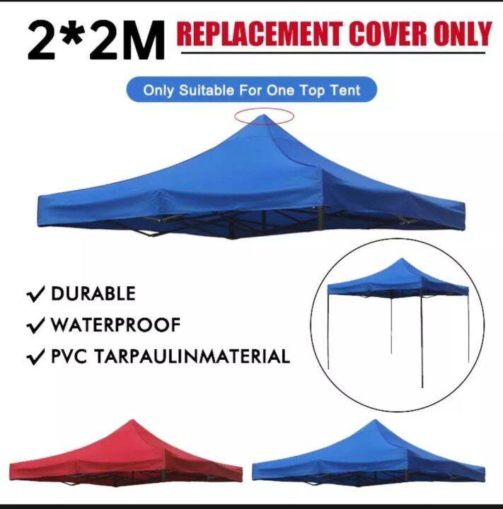 2*2M Durable REtractable Tent Cover Replacement Tent Cover Only (No