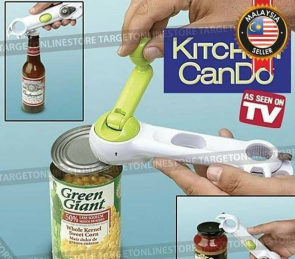 6 in 1 Easy to Open Can Opener Lazada PH