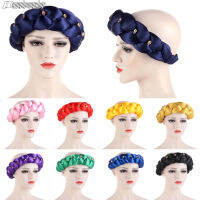 Fashion Women ids Headbands Elastic Headwear African Turban Cap Nigerian Wedding Gele Hair Bandage Bandana