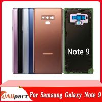 For Samsung Galaxy Note 9 N960 N960F Battery Back Cover Rear Door 3D Glass Panel Note9 Housing Case Camera Lens Adhesive Replace