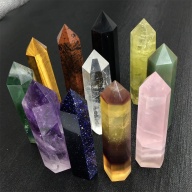 Natural Crystal Point Energy Column Obelisk Hand Polished Very Beautiful thumbnail