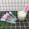 Set 5 ống bón sữa cho bé tiệt trùng đảm bảo vệ sinh, chất liệu silicon mềm - ảnh sản phẩm 5