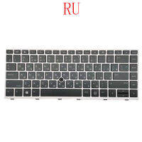 แป้นพิมพ์รัสเซียสำหรับ HP EliteBook 840 G5 846 G5 745 G5แล็ปท็อปพร้อมจุดเมาส์ L09813-251