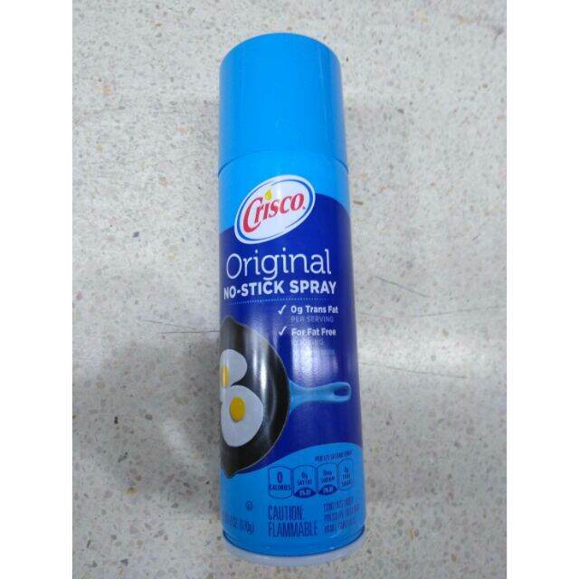ลดเฉพาะวันนี้ () Crisco Original Canola Oil Spray 170 g. คริสโก้ สเปรย์น้ำมันคาโนลาธรรมชาติ 170