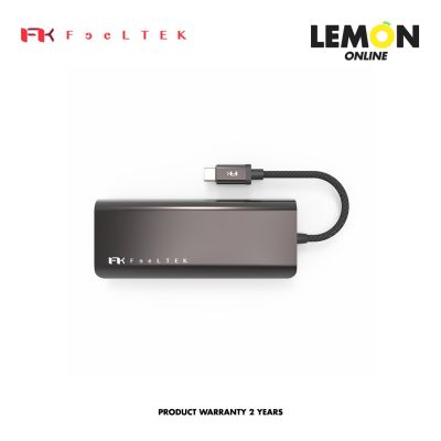 อุปกรณ์แปลงสัญญาณ Feeltek Portable Hub 6-in-1 to USB-C รับประกันสินค้า 2 ปี