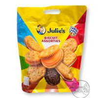 [สินค้าพร้อมจัดส่ง]⭐⭐Julie’s Biscuit Assorties บิสกิตจูลีส์รวมรสเเบบห่อ 289 กรัม[สินค้าใหม่]จัดส่งฟรีมีบริการเก็บเงินปลายทาง⭐⭐