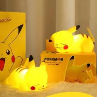 Pikachu Night Light Pokémon Glowing Children Toy Pokemon Cute Bedside Lamp Childrens Birthday Christmas Present