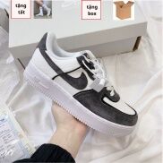 HOT Giày sneaker Nike_Air force 1 xám lông chuột