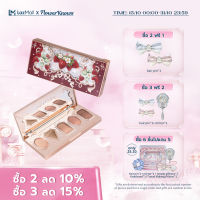 FlowerKnows Strawberry Rococo Series Five-Color Eyeshadow Palette พาเลทอายแชโดว์ ที่ทาตา เครื่องสำอางผญ 6กรัม