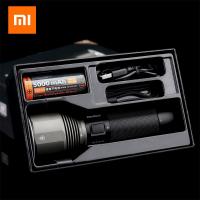 sell well feytu308 - / Xiaomi Nextool ไฟฉายแบบชาร์จไฟได้2000lm 380M 5โหมด IPX7กันน้ำ5000MAh ไฟ LED Type-C Seaching ไฟฉายสำหรับ Camping Mi