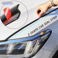 OEMASSIVE 4M Car Door Strip Z Shaped Trim Noise Insulation Universal Sealing Engine Cover Hood Seal Waterproof Sound Isolation