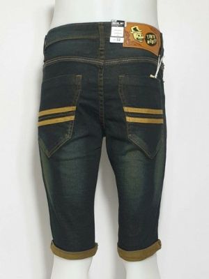 jeans กางเกงขาสั้น กางเกงยีนส์ขาสั้นผู้ชาย เดฟผ้ายืด เล่นลายกระเป๋าหลัง ผ้ายืด เดฟ รุ่น R230/1, 230 R 230/3 Size.28-42