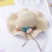 Fashion Children Kids Sun Hat Girl Summer Floral Design Beach Straw Hats New bayi