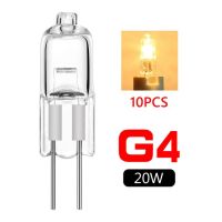 ไฟ LED 10ชิ้น/ล็อตสว่างเป็นพิเศษ G4 12V 20W Dc Ac 12V ไฟโคมไฟหลอดไฟฮาโลเจนทังสเตนในอาคาร