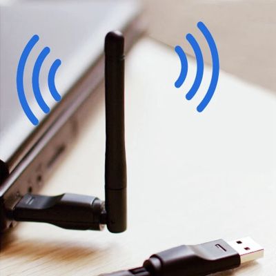 150Mbps 2.4G -RT8188 Wireless Network Card USB 2DBi WiFi Antenna LAN Adapter Dongle Network Card for PC Laptop