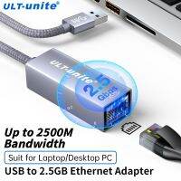 อะแดปเตอร์อีเทอร์เน็ตเร็ว2 5GB RJ45ตัวแปลง USB 3.0ไปยังการ์ดเครือข่ายอีเธอร์เน็ต Gigabit สำหรับแล็ปท็อป PC นินเท็นสวิตช์กล่อง Mi S 3