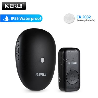 ✴✷❄ KERUI M521 Smart Home Doorbell Wireless Security Interphone System 57 Chime 100m Remote Control With Battery Powerd Door Button