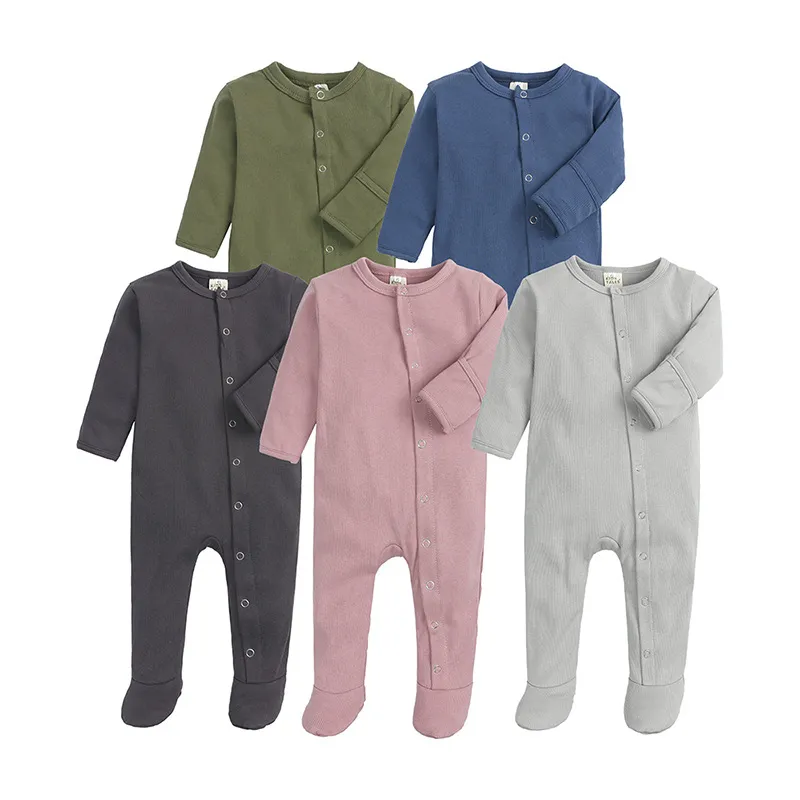 Solid color newborn discount sleepers