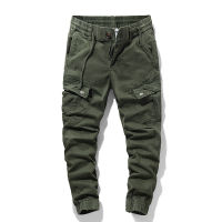 2021 Men Casual Cargo Pants Classic Outdoor Army Tactical Sweatpants Camouflage Military Multi Pocket Trousers Men pants