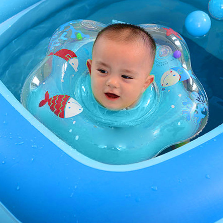 ห่วงยางว่ายน้ำเด็กป้องกันการรั่วไหลของอากาศห่วงว่ายน้ำแรกเกิดสำหรับทารก