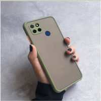 ส่งจากกรุงเทพ เก็บเงินปลายทาง ขอบสีผิวด้าน Case Realme C25 เคสกันกระแทก ปุ่มสีผิวด้าน เคสกันรอยกล้อง ขอบนิ่มหลังแข็ง สามารถป้องกันกล้อง