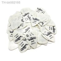 ●✣❍ Guitar Picks 100 pcs Alice Acoustic Electric Bass Plectrum Mediator Accessories Thickness 0.58 - 1.5 mm Black / White