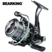 BEARKING แบรนด์ HJ Series 7BB ตลับลูกปืนสแตนเลส6.2:1รอกตกปลาระบบลาก17lbs กำลังหมุนสูงสุดขดลวดตกปลาล้อ