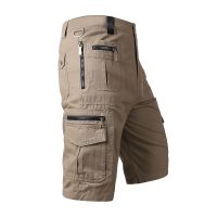 กางเกงคาร์โก้ขาสั้นผู้ชาย,กางเกงคาร์โก้กางเกงลำลองขายาวหลายกระเป๋ากางเกงคาปรีทหารกางเกงขาสั้นยุทธวิธี