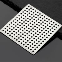 Stainless steel Floor Drains Net Cover Square Shower Drain Hole Filter Hair Catcher Stopper for Kitchen Bathroom Hardware Parts