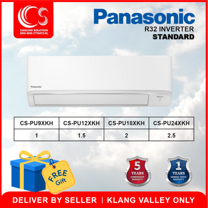 panasonic inverter air cond pu9xkh