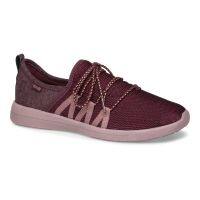 Keds รุ่น Studio Lively Shimmer Mesh รองเท้าผ้าใบ ผู้หญิง สี BURGUNDY - WF61606