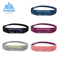 Aonijie W8105 Lightweight Running Waist Bag Belt Hydration Fanny Pack Sports Pockets For Jogging Fitness Gym Hiking