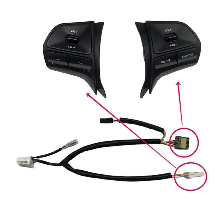 Steering Wheel Audio Radio Button Steering Wheel Button with Bluetooth